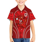 St George Illawarra Dragons Rugby Mascot Hawaiian Shirt Australian Rugby Culture - Tribal Inspired Dragon