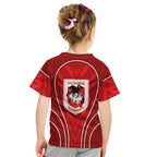 St George Illawarra Dragons Rugby Mascot Kid T Shirt Australian Rugby Culture - Tribal Inspired Dragon
