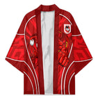 St George Illawarra Dragons Rugby Mascot Kimono Australian Rugby Culture - Tribal Inspired Dragon