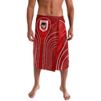 St George Illawarra Dragons Rugby Mascot Lavalava Australian Rugby Culture - Tribal Inspired Dragon