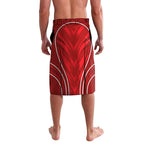 St George Illawarra Dragons Rugby Mascot Lavalava Australian Rugby Culture - Tribal Inspired Dragon