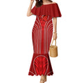 St George Illawarra Dragons Rugby Mascot Mermaid Dress Australian Rugby Culture - Tribal Inspired Dragon