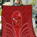 St George Illawarra Dragons Rugby Mascot Quilt Australian Rugby Culture - Tribal Inspired Dragon