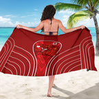 St George Illawarra Dragons Rugby Mascot Sarong Australian Rugby Culture - Tribal Inspired Dragon