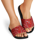 St George Illawarra Dragons Rugby Mascot Slide Sandals Australian Rugby Culture - Tribal Inspired Dragon