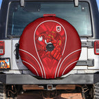 St George Illawarra Dragons Rugby Mascot Spare Tire Cover Australian Rugby Culture - Tribal Inspired Dragon