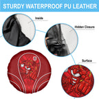 St George Illawarra Dragons Rugby Mascot Spare Tire Cover Australian Rugby Culture - Tribal Inspired Dragon