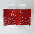 St George Illawarra Dragons Rugby Mascot Tablecloth Australian Rugby Culture - Tribal Inspired Dragon