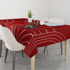 St George Illawarra Dragons Rugby Mascot Tablecloth Australian Rugby Culture - Tribal Inspired Dragon
