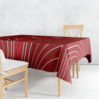 St George Illawarra Dragons Rugby Mascot Tablecloth Australian Rugby Culture - Tribal Inspired Dragon