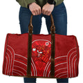 St George Illawarra Dragons Rugby Mascot Travel Bag Australian Rugby Culture - Tribal Inspired Dragon