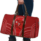 St George Illawarra Dragons Rugby Mascot Travel Bag Australian Rugby Culture - Tribal Inspired Dragon