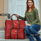St George Illawarra Dragons Rugby Mascot Travel Bag Australian Rugby Culture - Tribal Inspired Dragon
