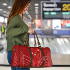 St George Illawarra Dragons Rugby Mascot Travel Bag Australian Rugby Culture - Tribal Inspired Dragon