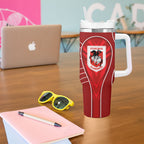 St George Illawarra Dragons Rugby Mascot Tumbler With Handle Australian Rugby Culture - Tribal Inspired Dragon