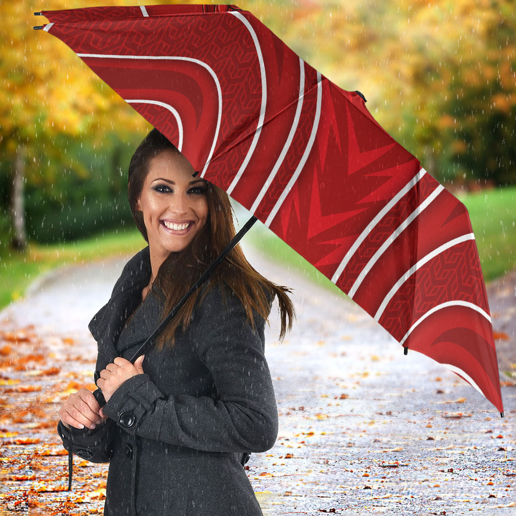 St George Illawarra Dragons Rugby Mascot Umbrella Australian Rugby Culture - Tribal Inspired Dragon