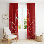 St George Illawarra Dragons Rugby Mascot Window Curtain Australian Rugby Culture - Tribal Inspired Dragon
