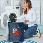 Sydney Roosters Rugby Mascot Laundry Basket Australian Rugby Culture - Tribal Inspired Rooster