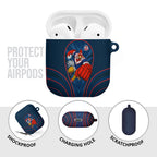 Sydney Roosters Rugby Mascot AirPods Case Australian Rugby Culture - Tribal Inspired Rooster