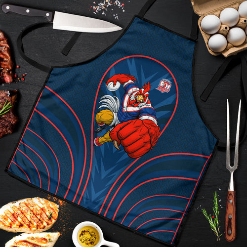 Sydney Roosters Rugby Mascot Apron Australian Rugby Culture - Tribal Inspired Rooster