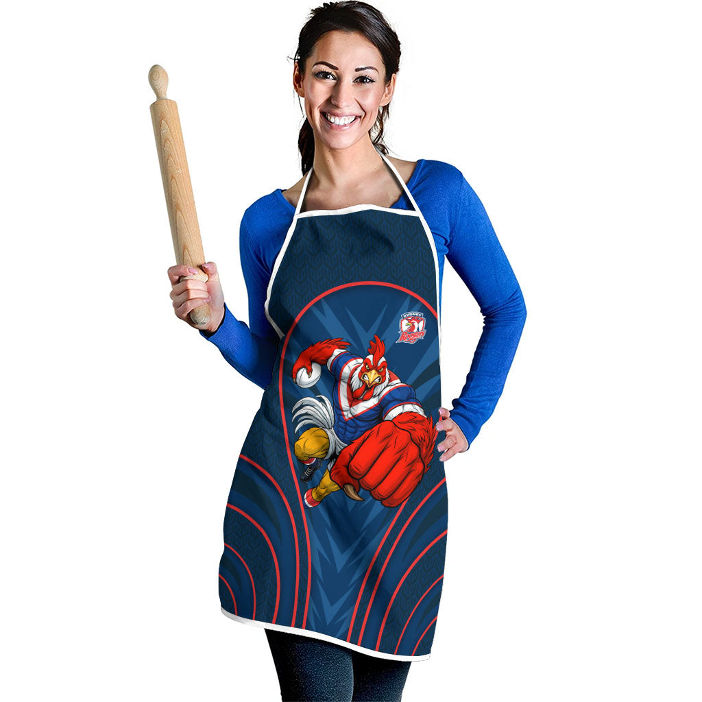 Sydney Roosters Rugby Mascot Apron Australian Rugby Culture - Tribal Inspired Rooster