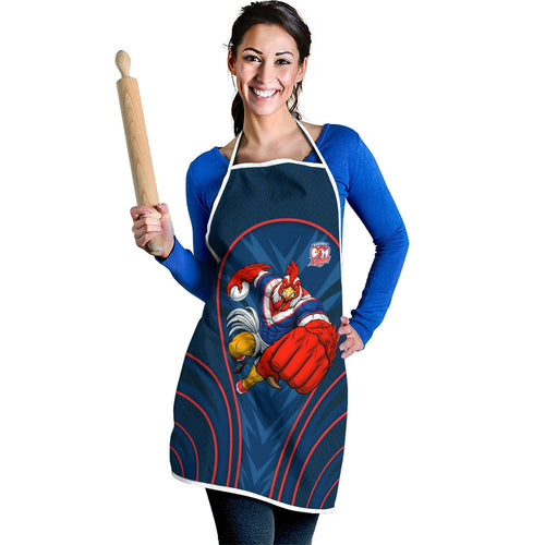 Sydney Roosters Rugby Mascot Apron Australian Rugby Culture - Tribal Inspired Rooster