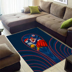 Sydney Roosters Rugby Mascot Area Rug Australian Rugby Culture - Tribal Inspired Rooster