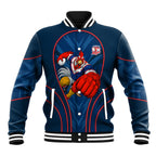 Sydney Roosters Rugby Mascot Baseball Jacket Australian Rugby Culture - Tribal Inspired Rooster