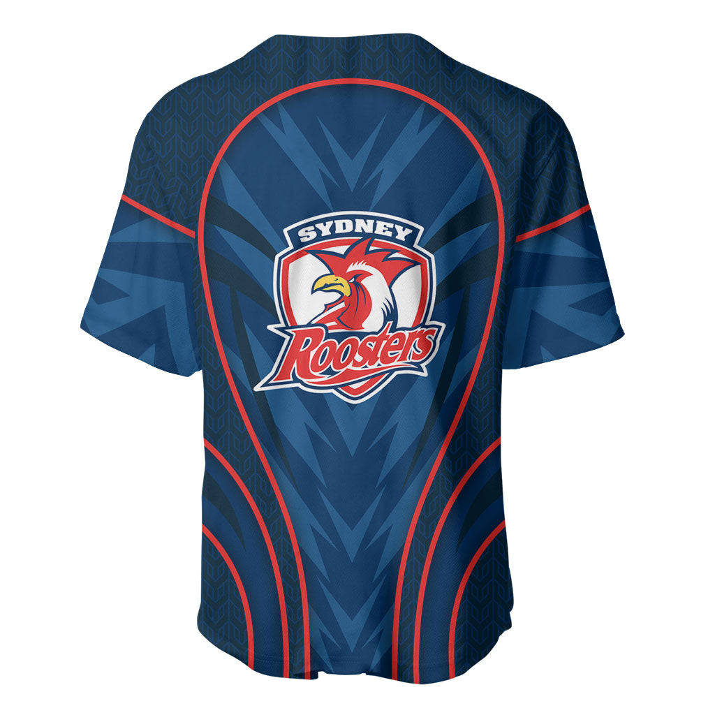 Sydney Roosters Rugby Mascot Baseball Jersey Australian Rugby Culture - Tribal Inspired Rooster