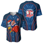 Sydney Roosters Rugby Mascot Baseball Jersey Australian Rugby Culture - Tribal Inspired Rooster