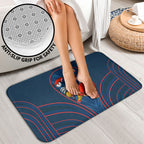Sydney Roosters Rugby Mascot Bathroom Set Australian Rugby Culture - Tribal Inspired Rooster