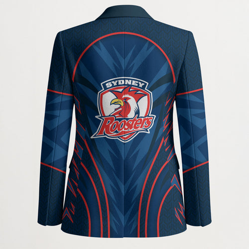 Sydney Roosters Rugby Mascot Blazer Australian Rugby Culture - Tribal Inspired Rooster