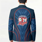 Sydney Roosters Rugby Mascot Blazer Australian Rugby Culture - Tribal Inspired Rooster
