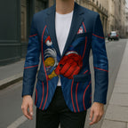 Sydney Roosters Rugby Mascot Blazer Australian Rugby Culture - Tribal Inspired Rooster