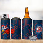 Sydney Roosters Rugby Mascot 4 in 1 Can Cooler Tumbler Australian Rugby Culture - Tribal Inspired Rooster
