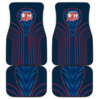 Sydney Roosters Rugby Mascot Car Mats Australian Rugby Culture - Tribal Inspired Rooster