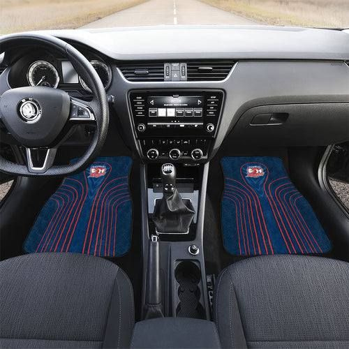 Sydney Roosters Rugby Mascot Car Mats Australian Rugby Culture - Tribal Inspired Rooster