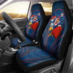 Sydney Roosters Rugby Mascot Car Seat Cover Australian Rugby Culture - Tribal Inspired Rooster