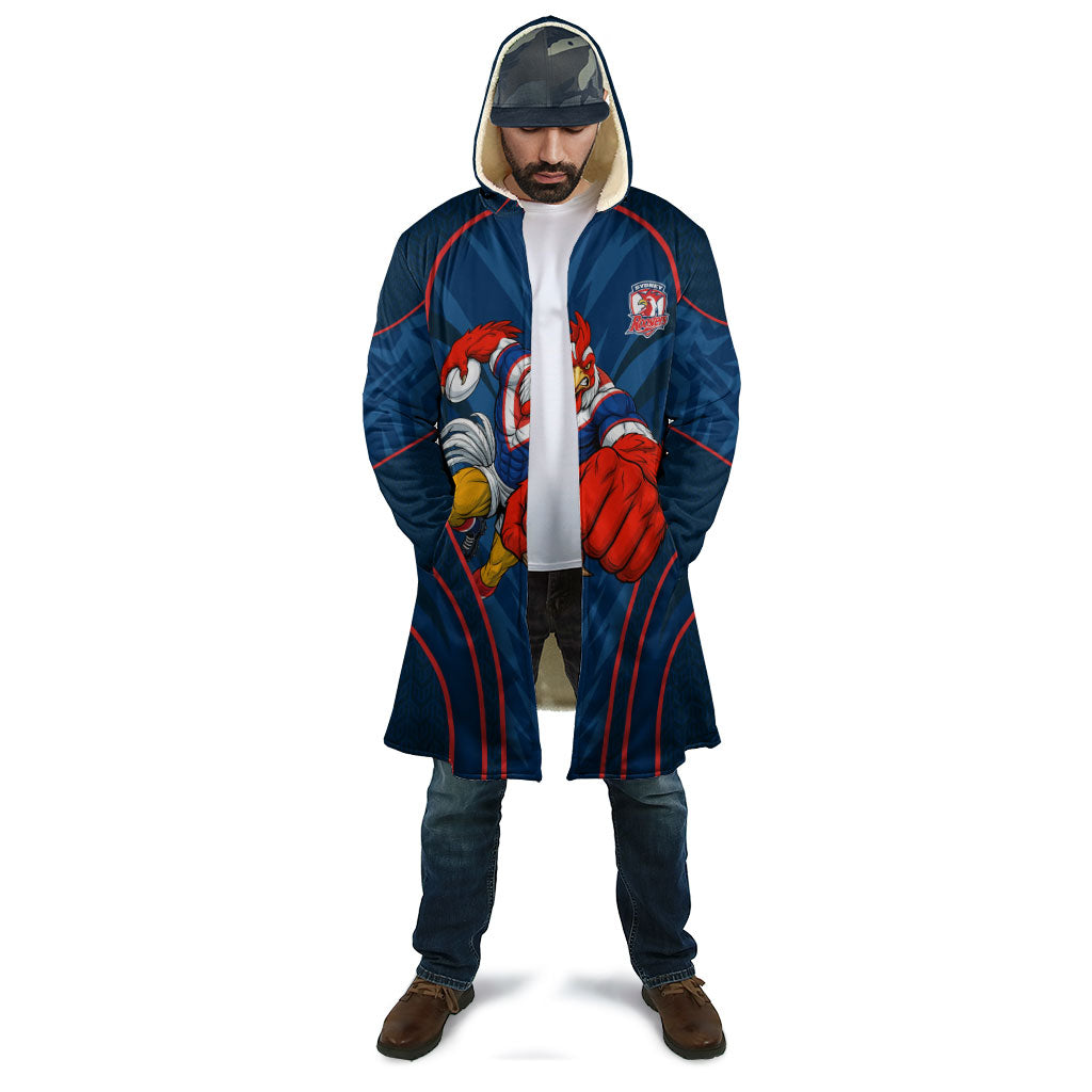 Sydney Roosters Rugby Mascot Cloak Australian Rugby Culture - Tribal Inspired Rooster