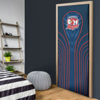 Sydney Roosters Rugby Mascot Door Cover Australian Rugby Culture - Tribal Inspired Rooster