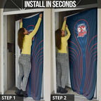 Sydney Roosters Rugby Mascot Door Cover Australian Rugby Culture - Tribal Inspired Rooster