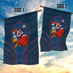 Sydney Roosters Rugby Mascot Garden Flag Australian Rugby Culture - Tribal Inspired Rooster
