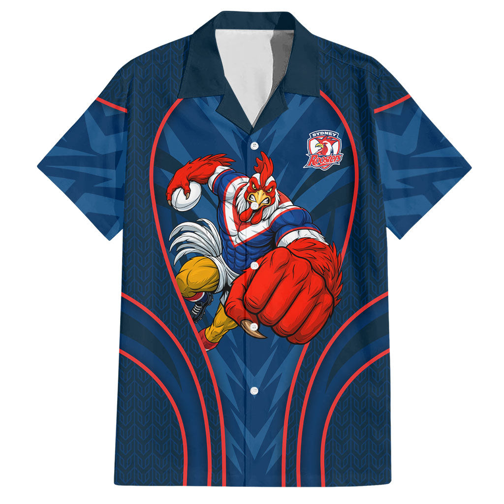 Sydney Roosters Rugby Mascot Hawaiian Shirt Australian Rugby Culture - Tribal Inspired Rooster
