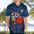 Sydney Roosters Rugby Mascot Hawaiian Shirt Australian Rugby Culture - Tribal Inspired Rooster