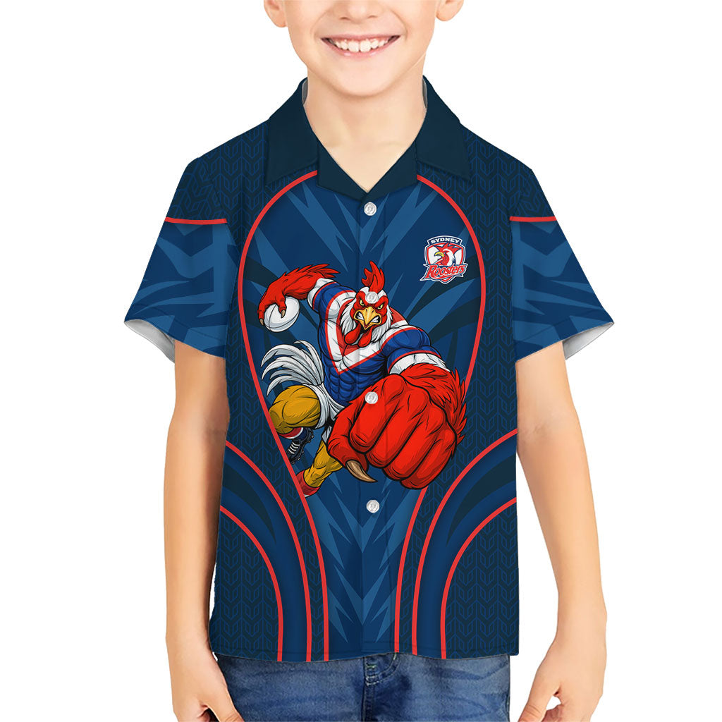 Sydney Roosters Rugby Mascot Hawaiian Shirt Australian Rugby Culture - Tribal Inspired Rooster