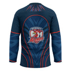 Sydney Roosters Rugby Mascot Hockey Jersey Australian Rugby Culture - Tribal Inspired Rooster