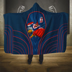 Sydney Roosters Rugby Mascot Hooded Blanket Australian Rugby Culture - Tribal Inspired Rooster