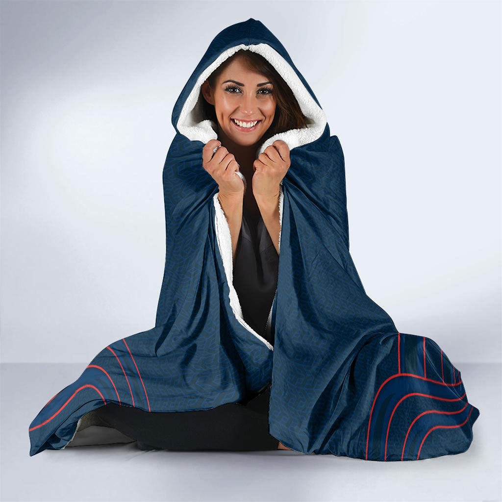 Sydney Roosters Rugby Mascot Hooded Blanket Australian Rugby Culture - Tribal Inspired Rooster
