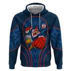 Sydney Roosters Rugby Mascot Hoodie Australian Rugby Culture - Tribal Inspired Rooster