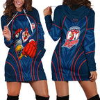 Sydney Roosters Rugby Mascot Hoodie Dress Australian Rugby Culture - Tribal Inspired Rooster